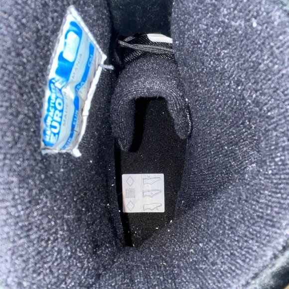 Salomon Black With White & Blue Accents R Prolink Cross Country Ski Boots Sz 13 - Picture 5 of 10